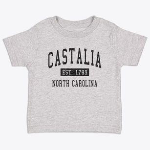 Castalia North Carolina Classic Established Toddler T-Shirt