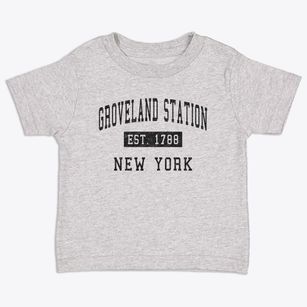 Groveland Station New York Classic Established Toddler T-Shirt