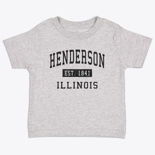 Henderson Illinois Classic Established Toddler T-Shirt