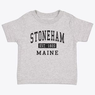Stoneham Maine Classic Established Toddler T-Shirt