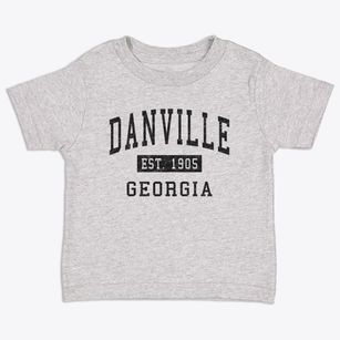 Danville Georgia Classic Established Toddler T-Shirt