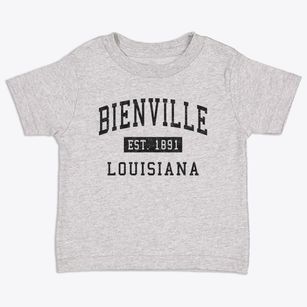 Bienville Louisiana Classic Established Toddler T-Shirt
