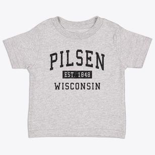Pilsen Wisconsin Classic Established Toddler T-Shirt