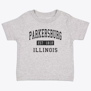 Parkersburg Illinois Classic Established Toddler T-Shirt
