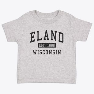 Eland Wisconsin Classic Established Toddler T-Shirt