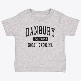 Danbury North Carolina Classic Established Toddler T-Shirt