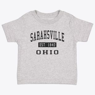 Sarahsville Ohio Classic Established Toddler T-Shirt