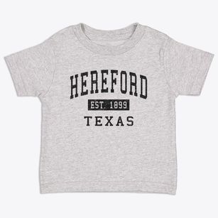 Hereford Texas Classic Established Toddler T-Shirt