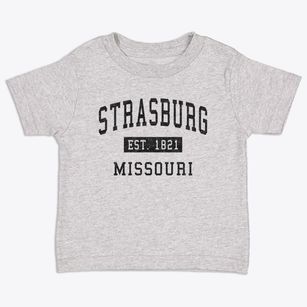 Strasburg Missouri Classic Established Toddler T-Shirt