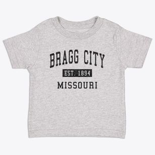Bragg City Missouri Classic Established Toddler T-Shirt