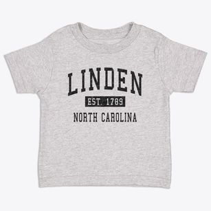 Linden North Carolina Classic Established Toddler T-Shirt