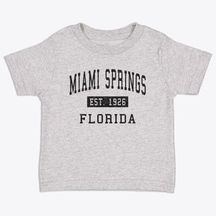 Miami Springs Florida Classic Established Toddler T-Shirt