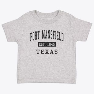 Port Mansfield Texas Classic Established Toddler T-Shirt