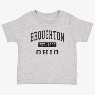 Broughton Ohio Classic Established Toddler T-Shirt
