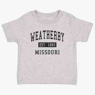 Weatherby Missouri Classic Established Toddler T-Shirt