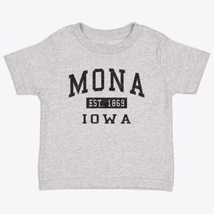 Mona Iowa Classic Established Toddler T-Shirt