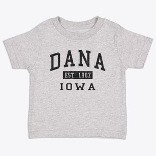 Dana Iowa Classic Established Toddler T-Shirt