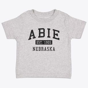 Abie Nebraska Classic Established Toddler T-Shirt