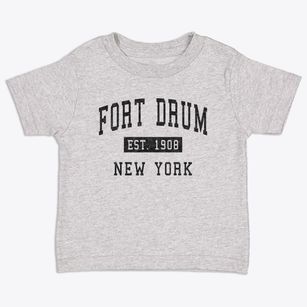 Fort Drum New York Classic Established Toddler T-Shirt