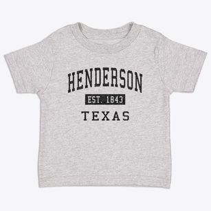 Henderson Texas Classic Established Toddler T-Shirt