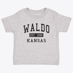 Waldo Kansas Classic Established Toddler T-Shirt