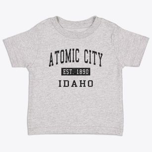 Atomic City Idaho Classic Established Toddler T-Shirt