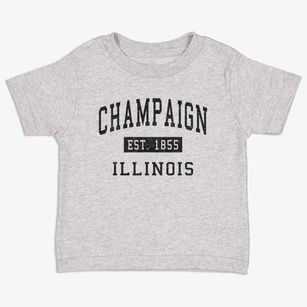 Champaign Illinois Classic Established Toddler T-Shirt