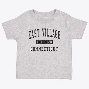 East Village Connecticut Classic Established Toddler T-Shirt