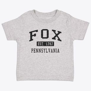 Fox Pennsylvania Classic Established Toddler T-Shirt
