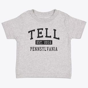 Tell Pennsylvania Classic Established Toddler T-Shirt