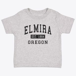 Elmira Oregon Classic Established Toddler T-Shirt