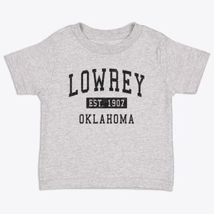 Lowrey Oklahoma Classic Established Toddler T-Shirt