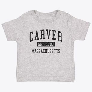 Carver Massachusetts Classic Established Toddler T-Shirt