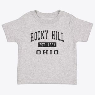 Rocky Hill Ohio Classic Established Toddler T-Shirt