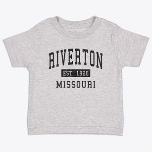 Riverton Missouri Classic Established Toddler T-Shirt