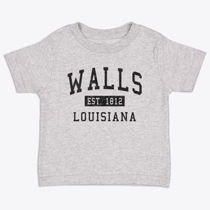 Walls Louisiana Classic Established Toddler T-Shirt