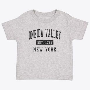 Oneida Valley New York Classic Established Toddler T-Shirt