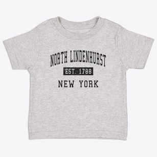 North Lindenhurst New York Classic Established Toddler T-Shirt