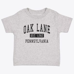 Oak Lane Pennsylvania Classic Established Toddler T-Shirt
