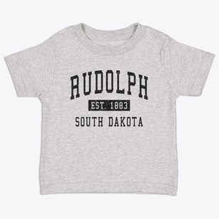 Rudolph South Dakota Classic Established Toddler T-Shirt