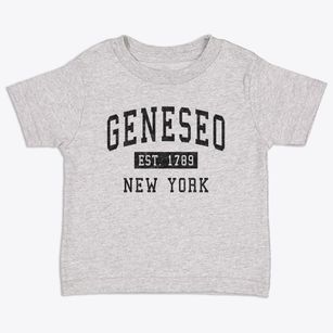 Geneseo New York Classic Established Toddler T-Shirt