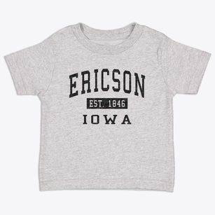 Ericson Iowa Classic Established Toddler T-Shirt