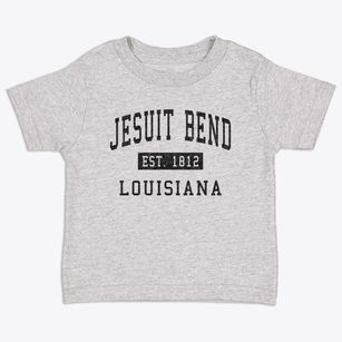 Jesuit Bend Louisiana Classic Established Toddler T-Shirt