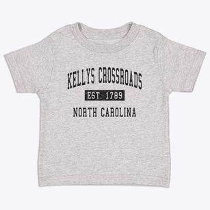 Kellys Crossroads North Carolina Classic Established Toddler T-Shirt