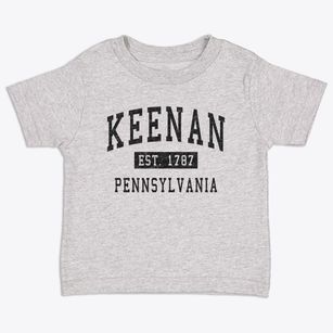 Keenan Pennsylvania Classic Established Toddler T-Shirt