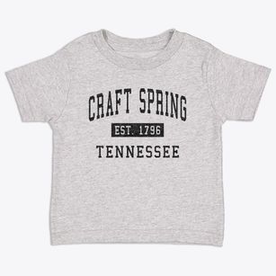 Craft Spring Tennessee Classic Established Toddler T-Shirt