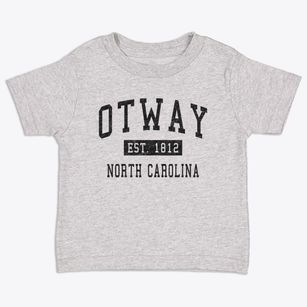Otway North Carolina Classic Established Toddler T-Shirt
