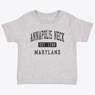 Annapolis Neck Maryland Classic Established Toddler T-Shirt