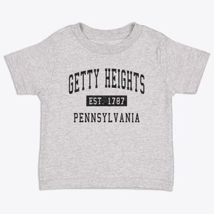 Getty Heights Pennsylvania Classic Established Toddler T-Shirt