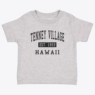 Tenney Village Hawaii Classic Established Toddler T-Shirt